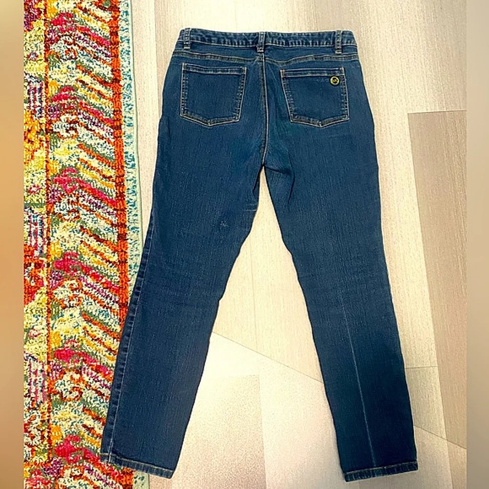 Michael Kors Dark Blue Skinny Blue Jeans Size 8